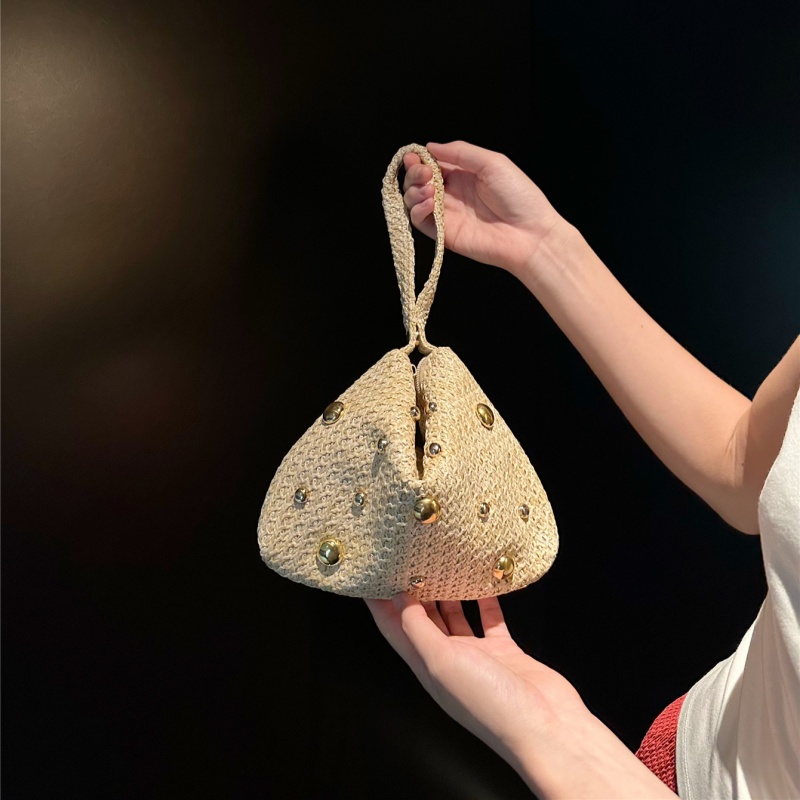 Треугольная плетеная сумка-кла – обзор и цена Women'S Raffia Bags