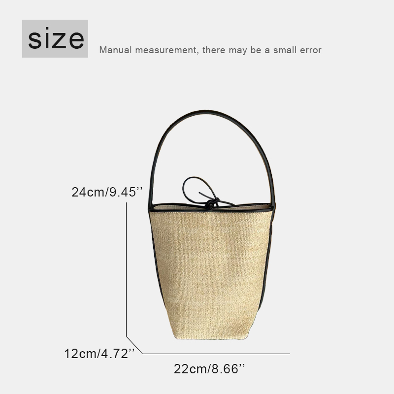 Новые дизайнерские сумки-ведра – обзор и цена Women'S Raffia Bags