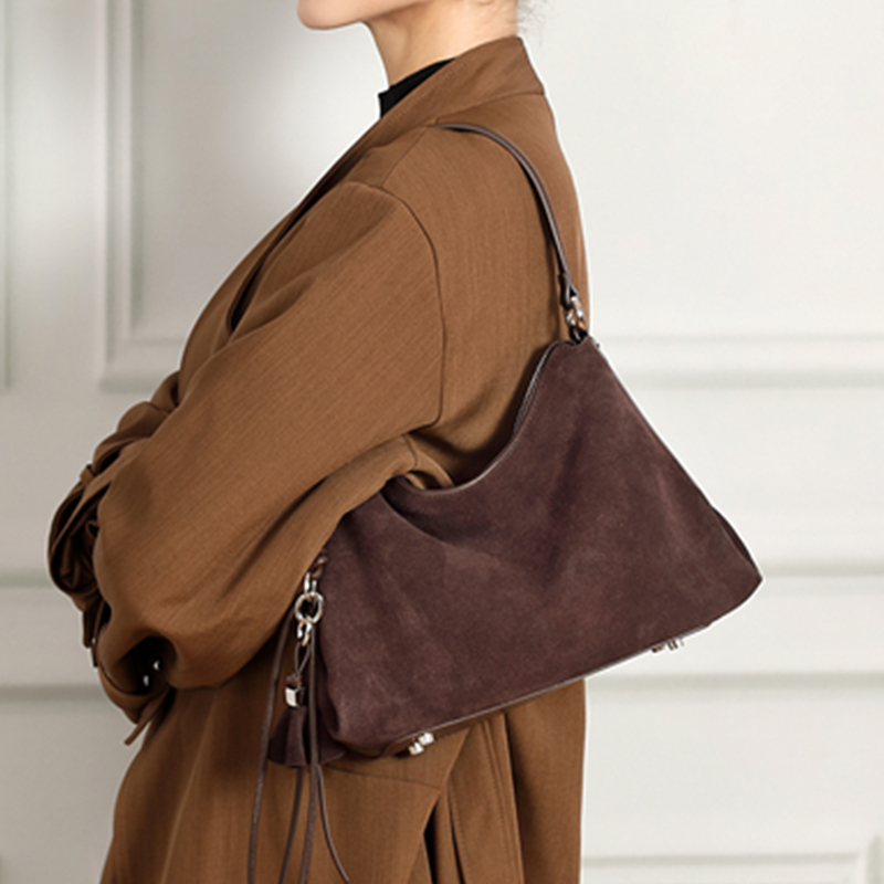 Модные замшевые сумки-хобо HIF – обзор и цена Women Bags 2026 Trends