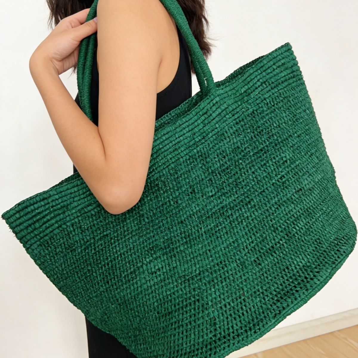 Модная большая сумка-тоут из н – обзор и цена Women'S Raffia Bags