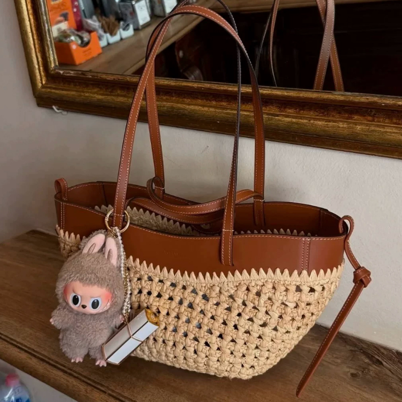 Летняя сумка-тоут 2026 из рафи – обзор и цена Women'S Raffia Bags