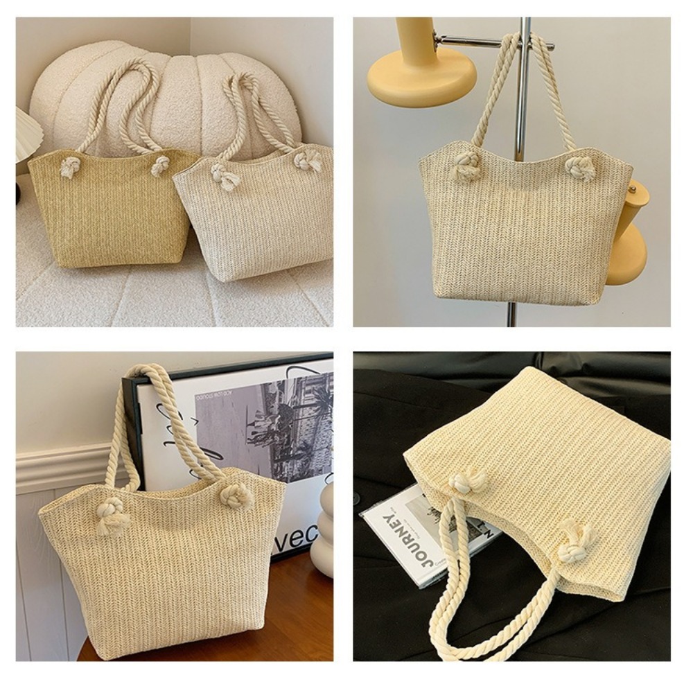 Новая летняя пляжная сумка-тоу – обзор и цена Women'S Raffia Bags
