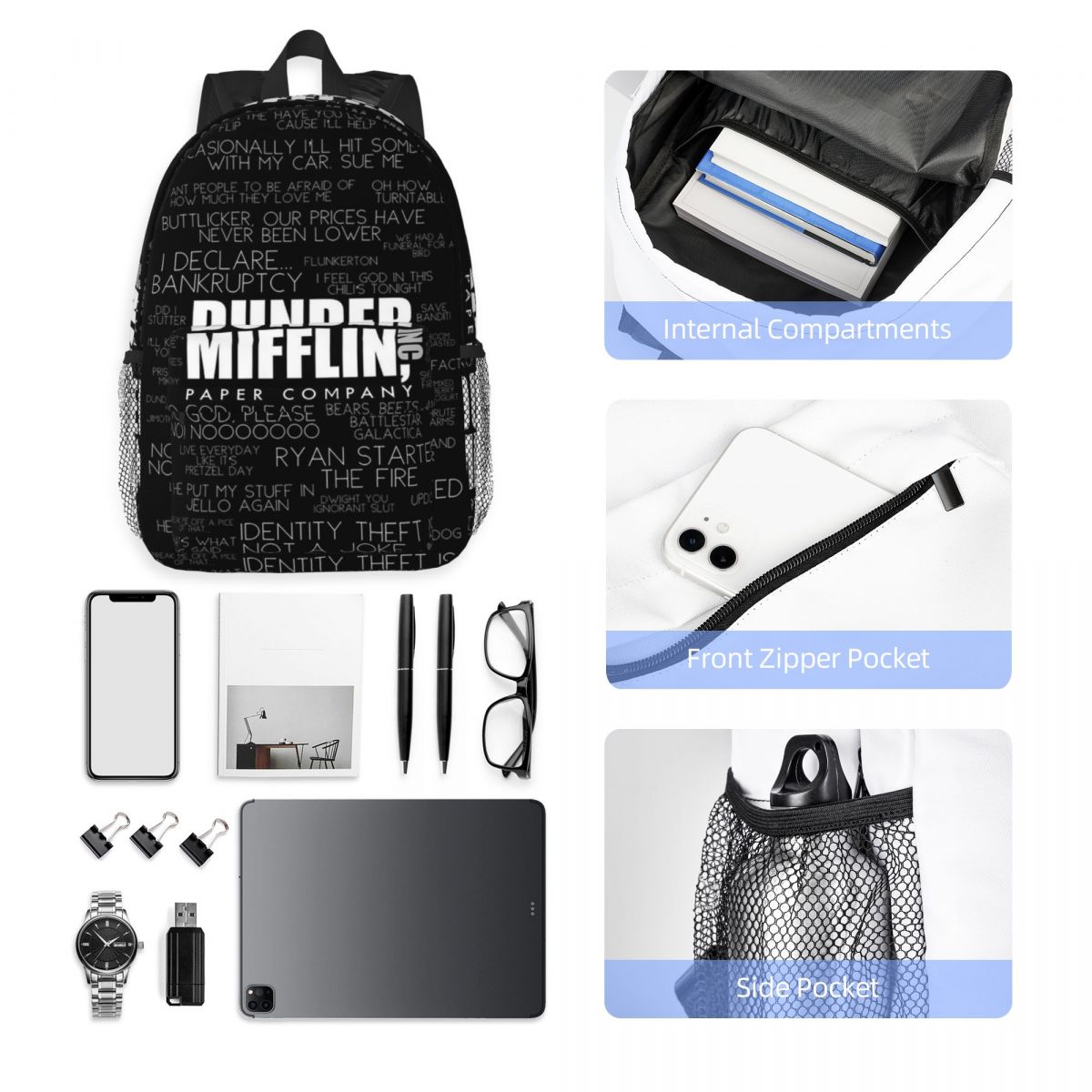 Рюкзак The Office Quotes Dunde – обзор и цена Women Bags Company